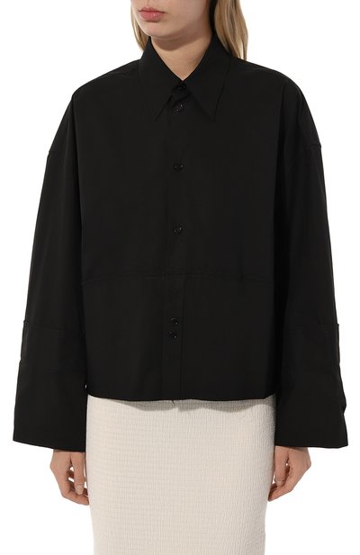 Хлопковая рубашка MM6, арт. S52DT0023/S47294, фото 3