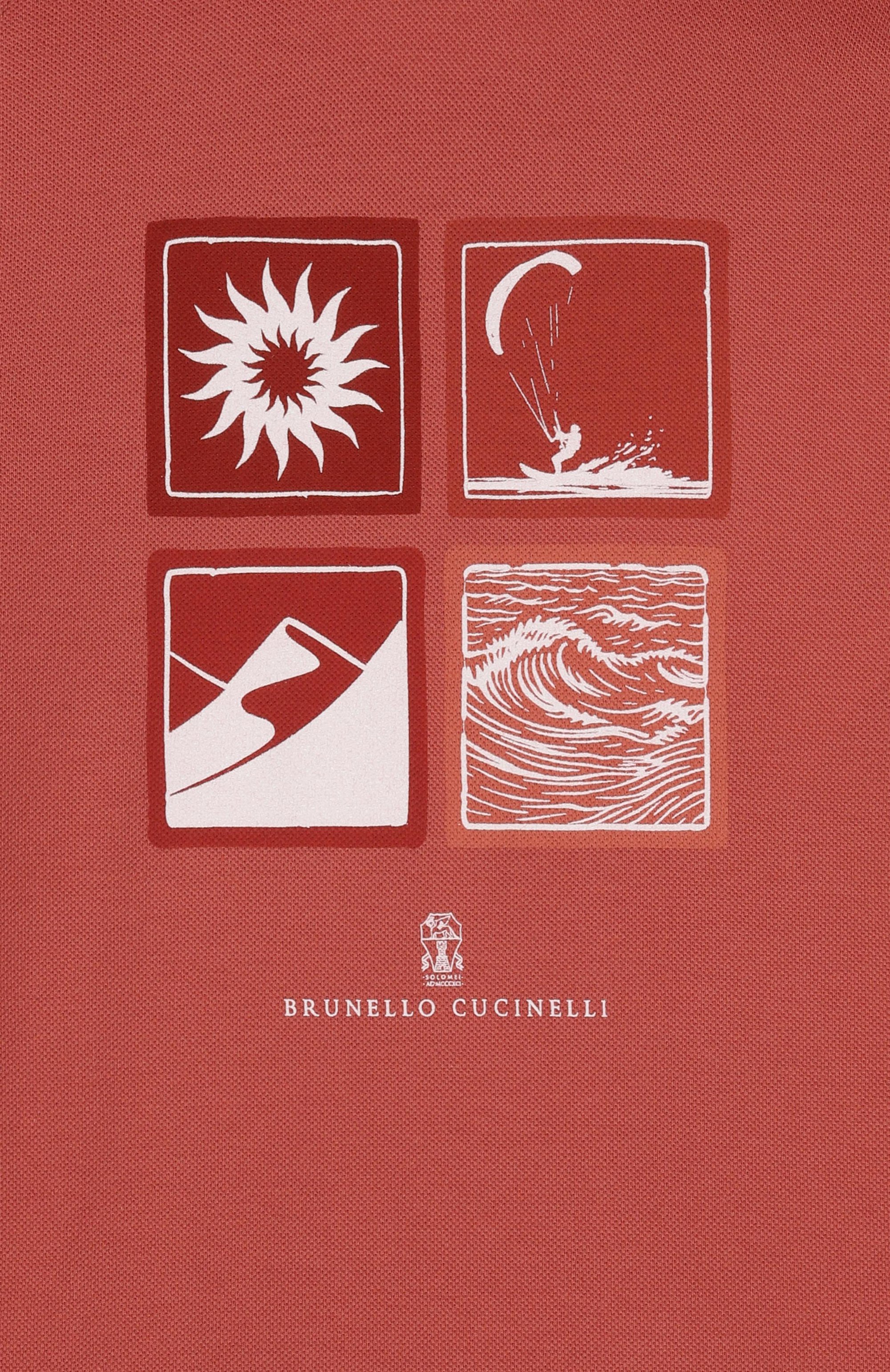 Хлопковое худи BRUNELLO CUCINELLI, арт. BE854E508A, фото 3