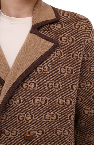 Кардиган из шерсти и кашемира GUCCI, арт. 626646/XKBFZ, фото 5