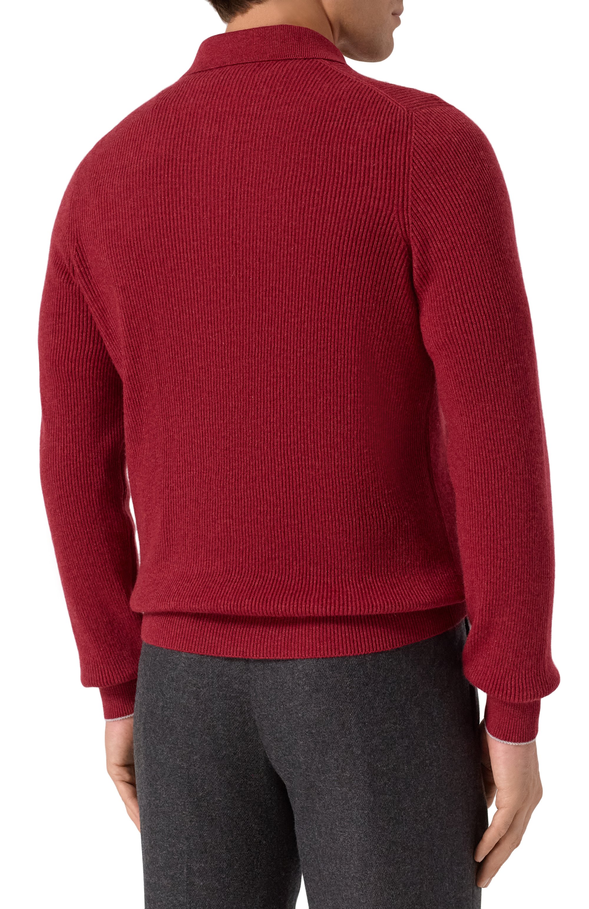 Кашемировое поло BRUNELLO CUCINELLI, арт. M2229525, фото 4