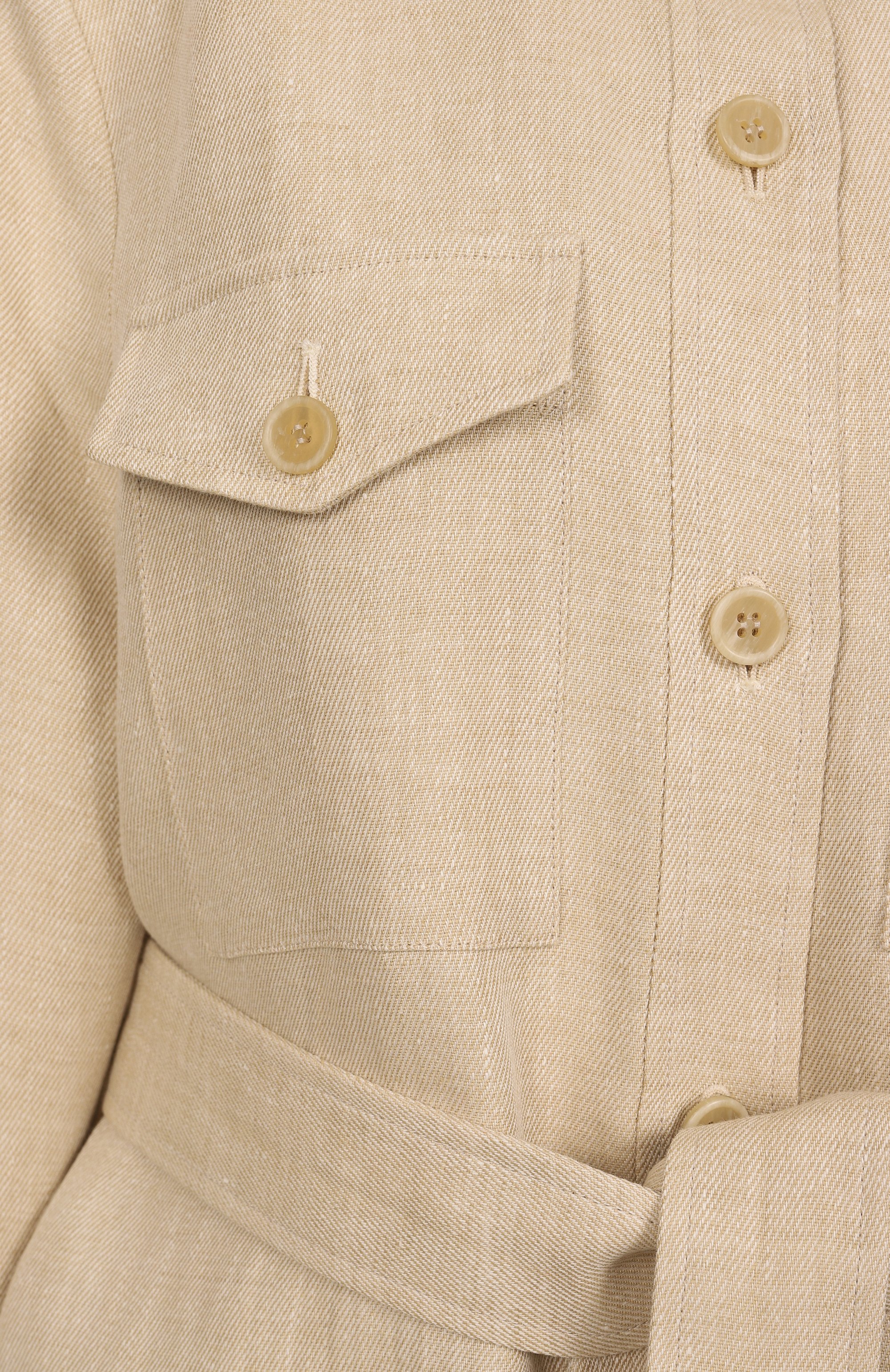 Льняной жакет P.A.R.O.S.H., арт. D430377, фото 6