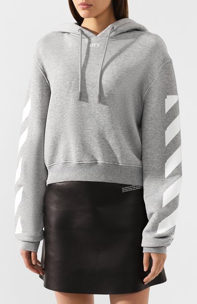 Хлопковый пуловер OFF-WHITE, арт. 0WBB016R194030690701, фото 3
