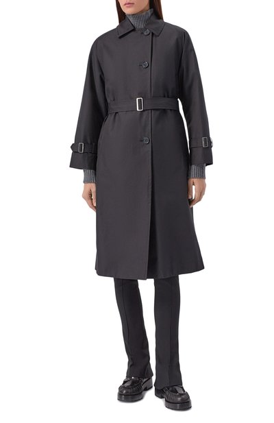 Хлопковый тренч DUNO, арт. AGATHA/BRERA ELVA, фото 3