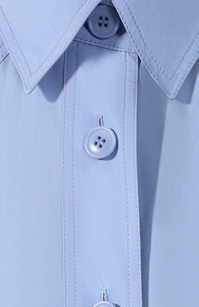 Хлопковое платье GIVENCHY голубого цвета по цене 99500 руб., арт. BW20PP11Z6, фото 5 Хлопковое платье GIVENCHY, арт. BW20PP11Z6, фото 5