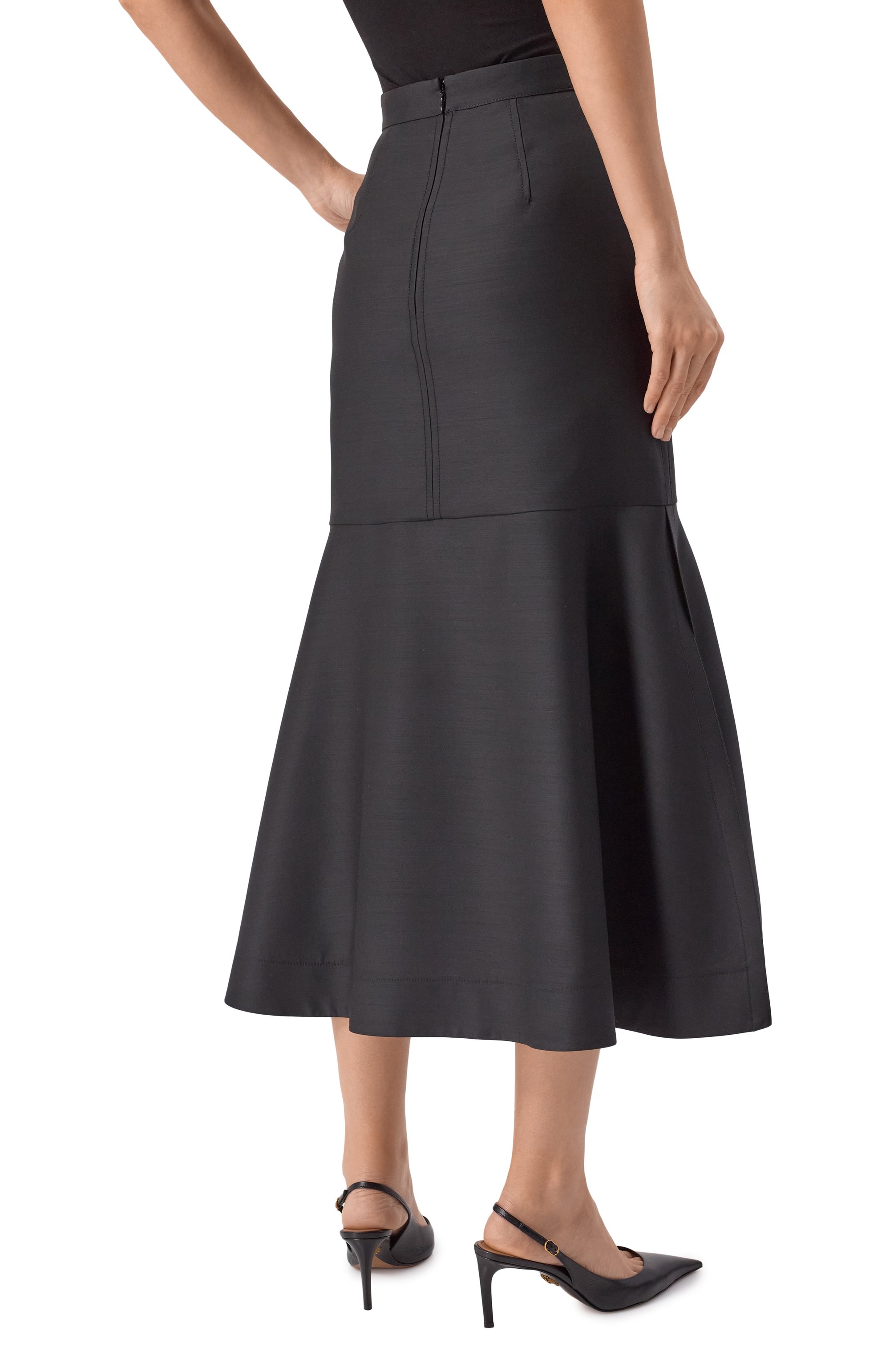 Юбка из шерсти и шелка MVST, арт. 25E/X2P/0/C081/3053, фото 4