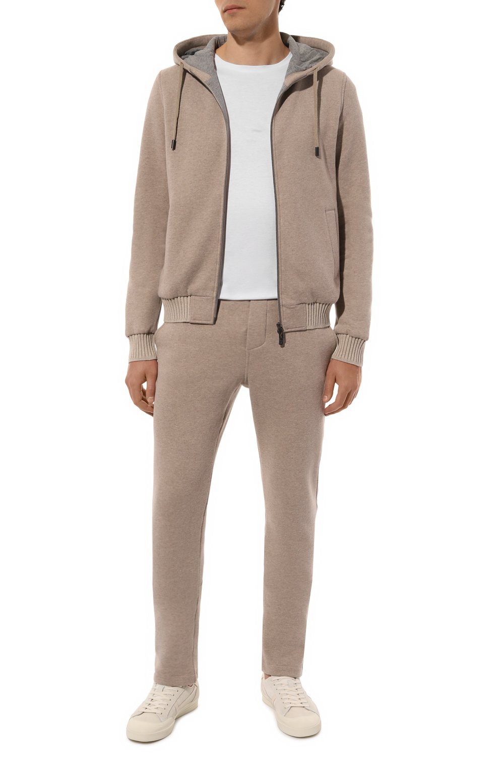 Толстовка из хлопка и кашемира CAPOBIANCO, арт. 17M404.FW00., фото 2