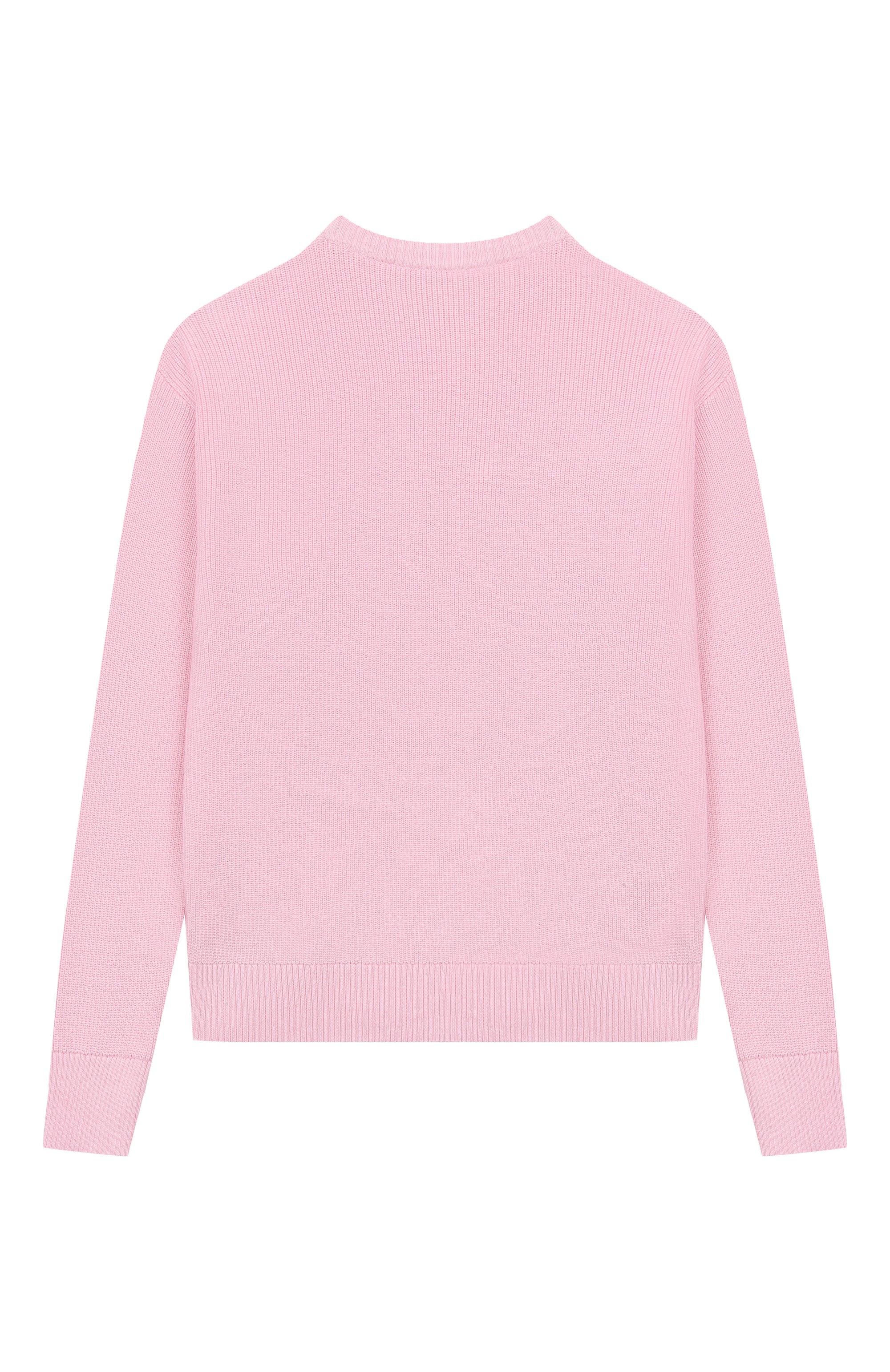 Пуловер из хлопка и шерсти BLUMARINE, арт. BFMA016C/FL011/6A-12A, фото 2