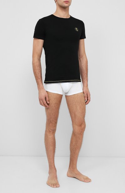 Хлопковая футболка DIRK BIKKEMBERGS, арт. VBKT04830, фото 2