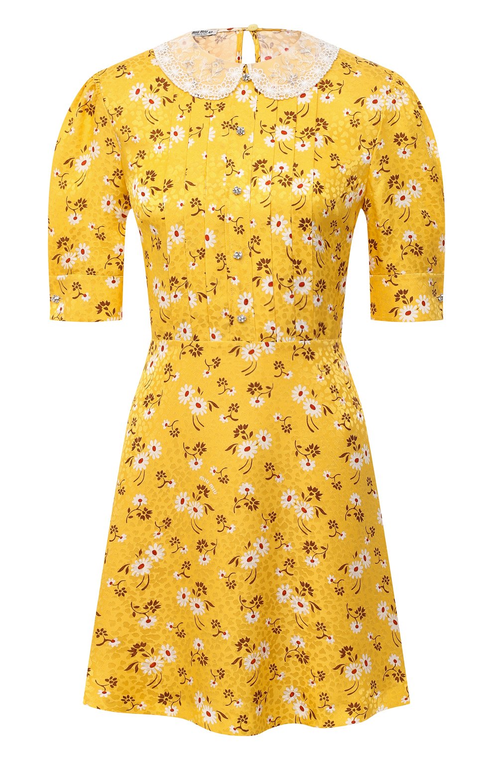 Шелковое платье MIU MIU, арт. MF3584-1V9B-F0388, фото 1