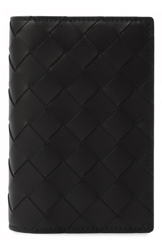 Кожаная обложка для паспорта Bottega Veneta 749441/VCPQ4 Чёрный 749441/VCPQ4