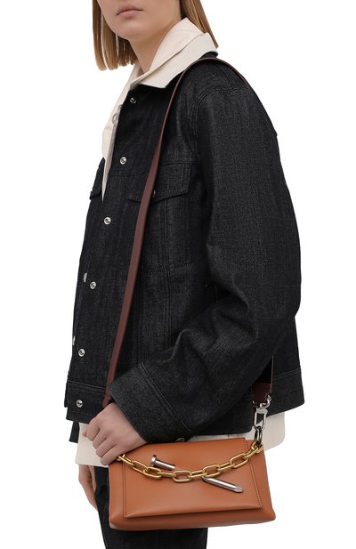 Сумка nail OFF-WHITE коричневого цвета по цене 184500 руб., арт. 0WNN024S21LEA001, фото 5 Сумка nail OFF-WHITE, арт. 0WNN024S21LEA001, фото 5