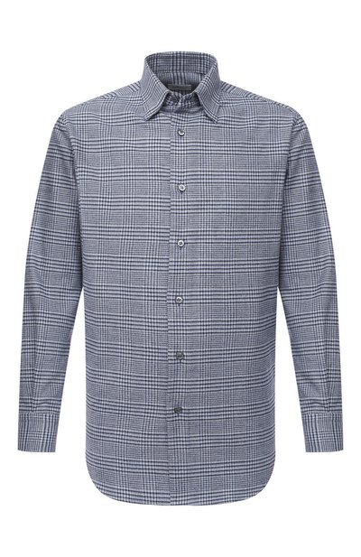 Мужская хлопковая рубашка BRIONI, арт. SCAY0L/09031