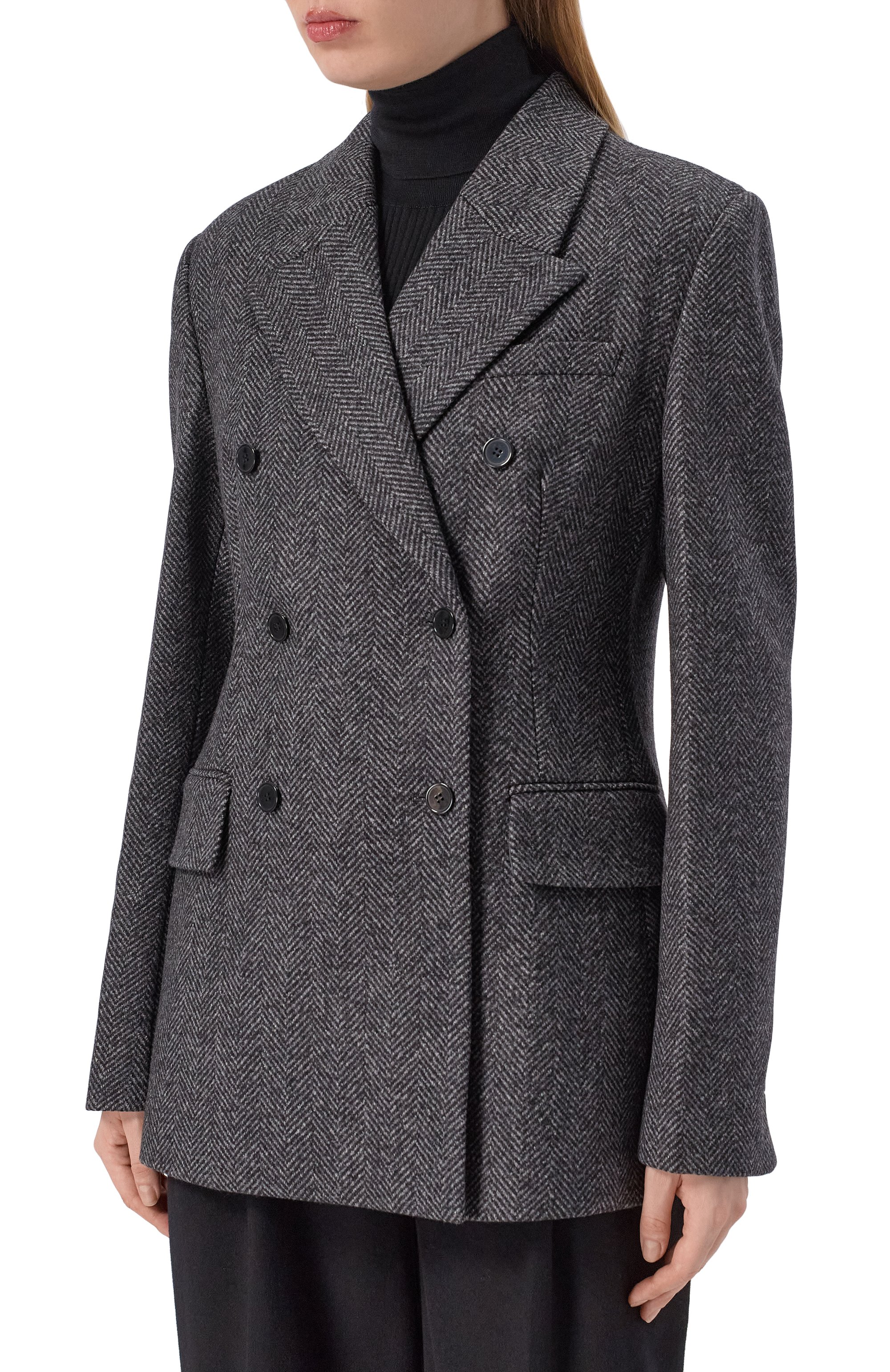 Шерстяной жакет 12 STOREEZ, арт. 133859, фото 3