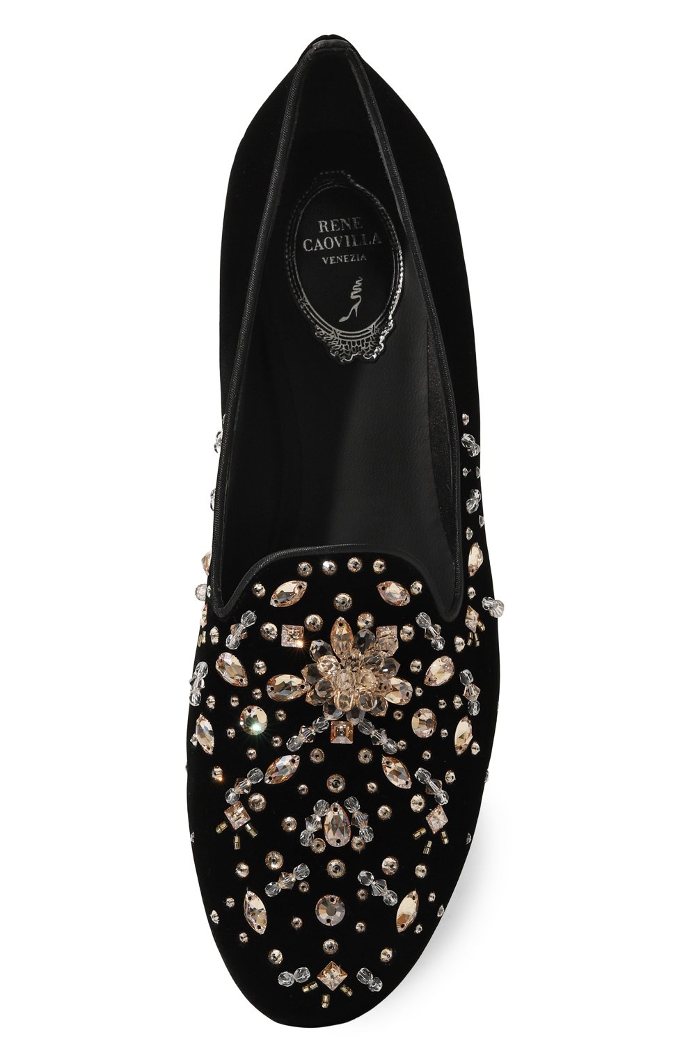 Текстильные лоферы louise RENE CAOVILLA, арт. C11913-015/VL01, фото 6