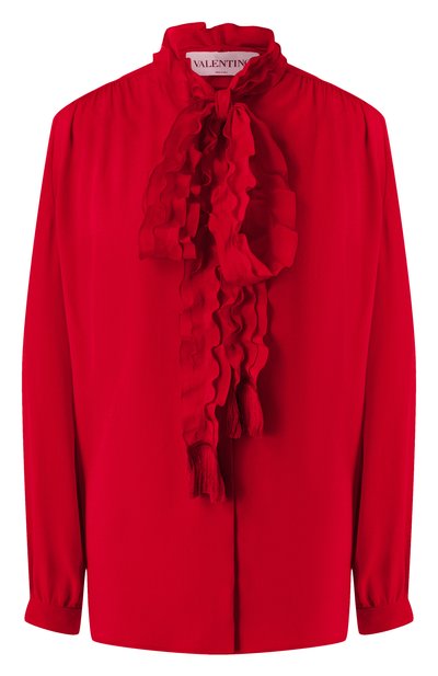 Женская шелковая блузка VALENTINO, арт. 6B3AB77590F