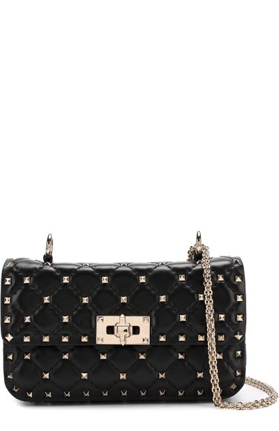 Сумка rockstud spike VALENTINO черного цвета по цене 283000 руб., арт. MW2B0123/NAP, фото 5 Сумка rockstud spike VALENTINO, арт. MW2B0123/NAP, фото 5