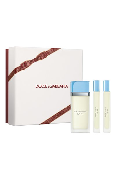 Женский подарочный набор light blue edt mini trio (50+2x10ml) DOLCE & GABBANA, арт. 8056669922230