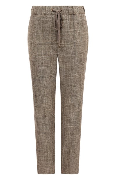 Женские брюки из шерсти и вискозы LORENA ANTONIAZZI, арт. A2448PA80D/4653