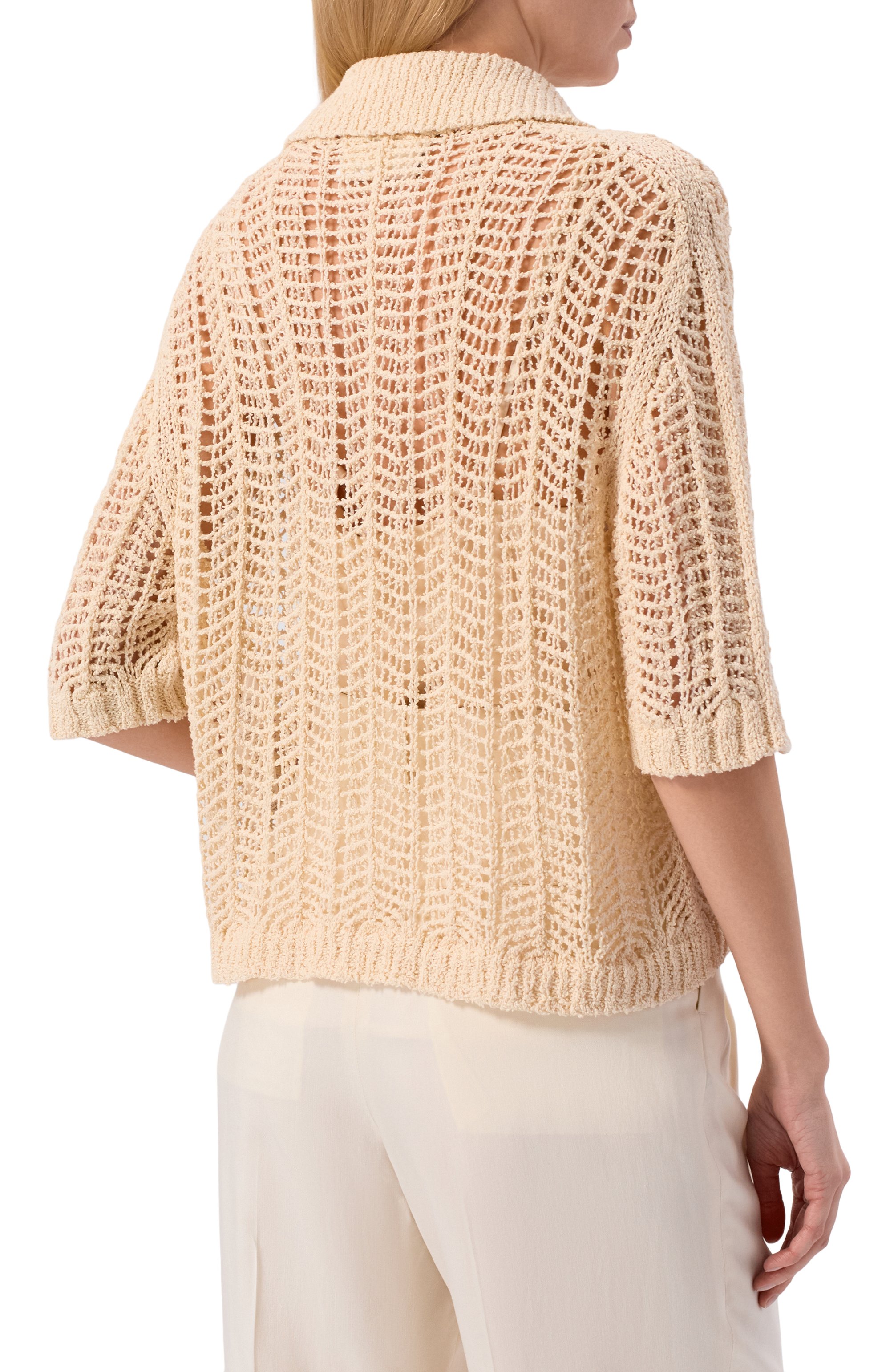 Хлопковое поло ERIKA CAVALLINI, арт. P6SB51, фото 4