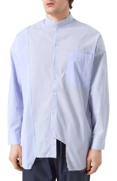 Хлопковая рубашка ISABEL BENENATO, арт. UW51S25, фото 3