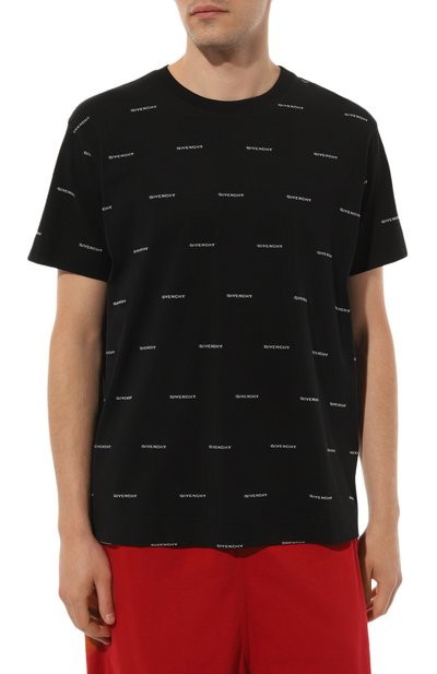 Хлопковая футболка GIVENCHY, арт. BM716R/3YE4, фото 3