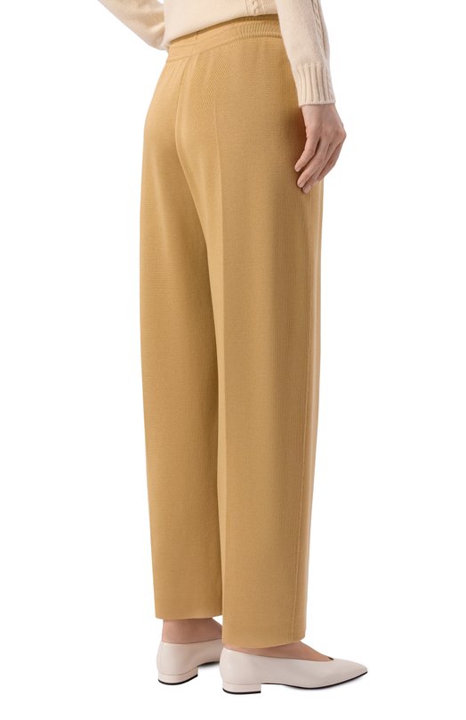 Шелковые брюки Loro Piana FAL5217 Бежевый  FAL5217 Фото 4