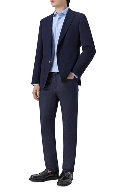 Мужские кожаные пенни-лоферы MILLE 885, арт. C0LLEGE REAL