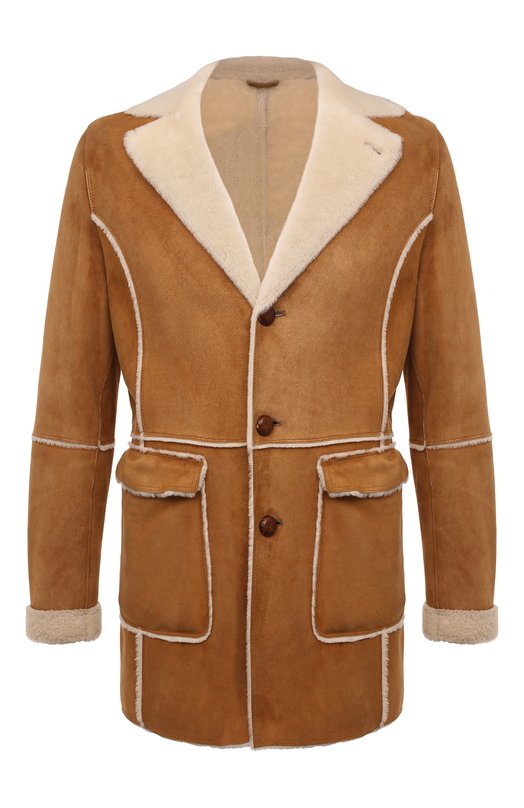 

Дубленка из овчины Kiton, Коричневый
