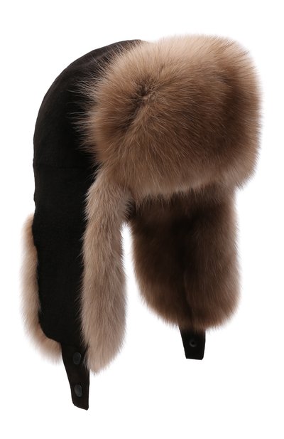 Мужская шапка-ушанка из меха норки и соболя VICTORIA KUSENKOVA, арт. 330213648235