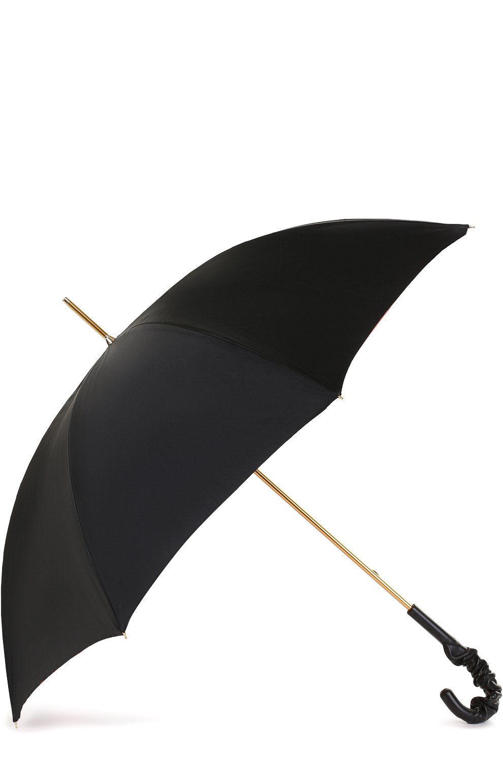 Зонт-трость PASOTTI OMBRELLI черного цвета по цене 33250 руб., арт. 189/RAS0 5K598/3/A35, фото 2 Зонт-трость PASOTTI OMBRELLI, арт. 189/RAS0 5K598/3/A35, фото 2