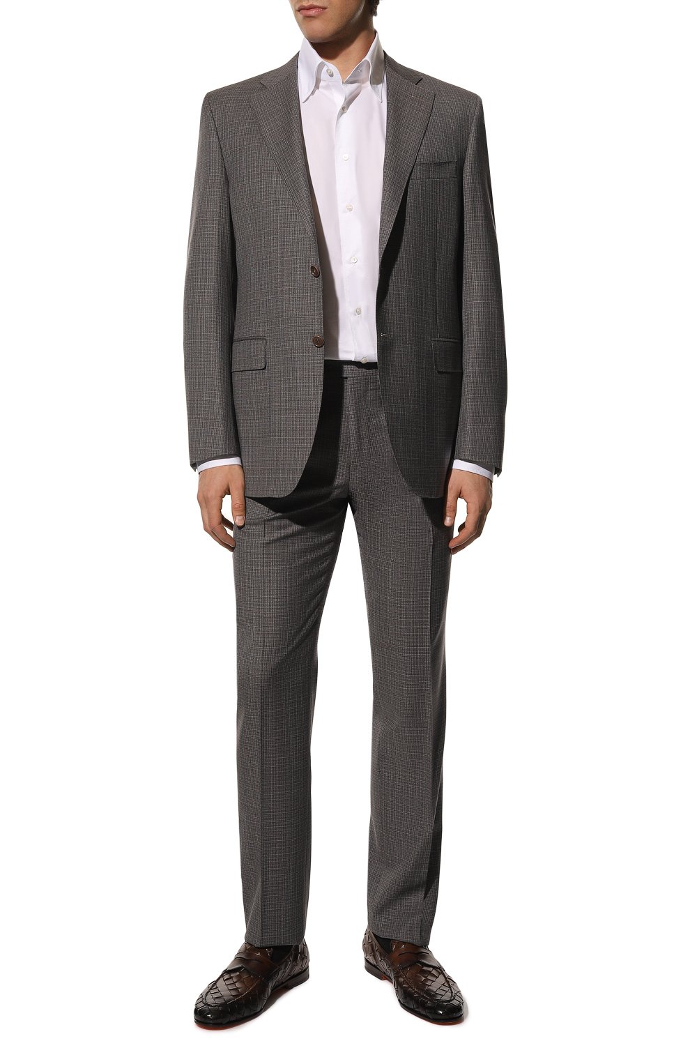 Кожаные пенни-лоферы SANTONI, арт. MCCG18053SA4SSC5, фото 2