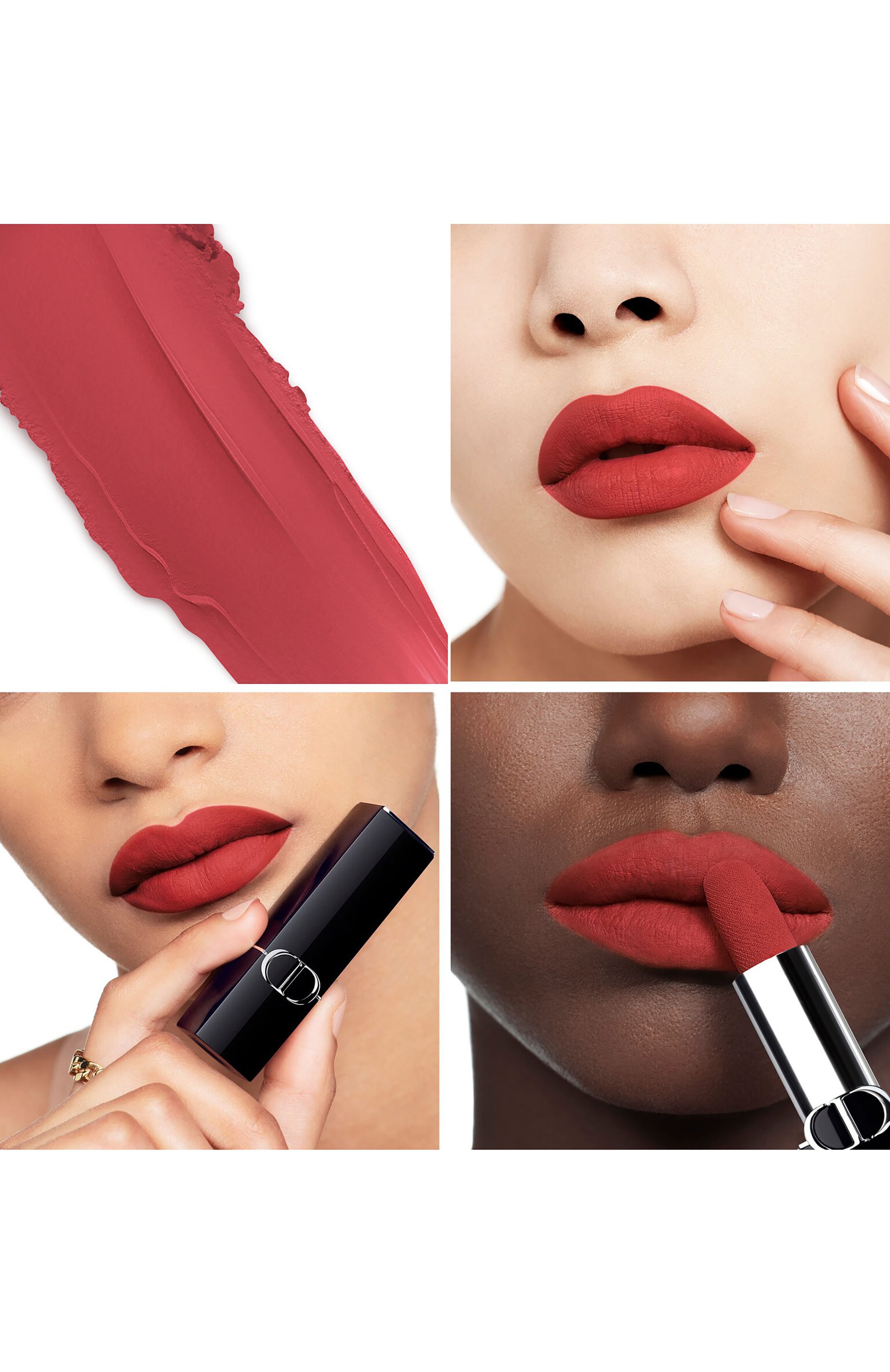 Сменный блок помады для губ с вельветовым финишем rouge dior, оттенок 720 икона (3,5g) DIOR, арт. C335600720, фото 3