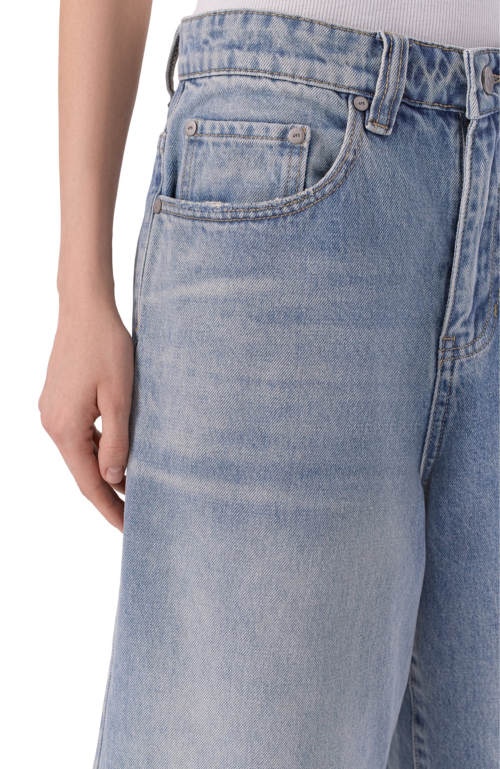 Джинсовые шорты antract 495 DENIM, арт. 49526/SHJM2LB, фото 5