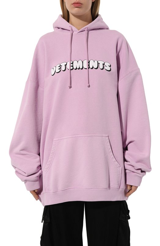 фото Хлопковое худи vetements