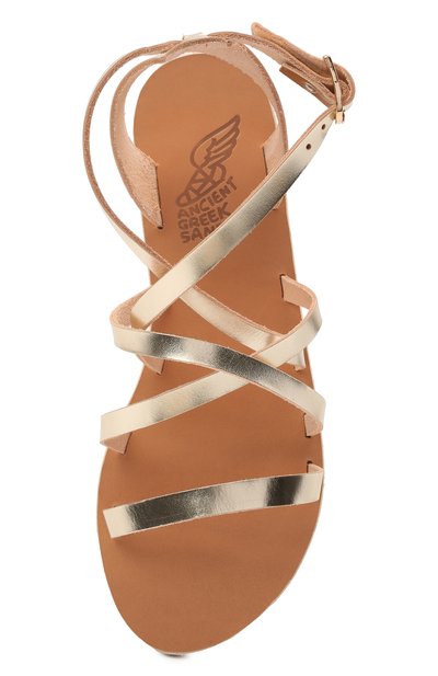 Кожаные сандалии delia ANCIENT GREEK SANDALS, арт. DELIA/PLATINUM, фото 5