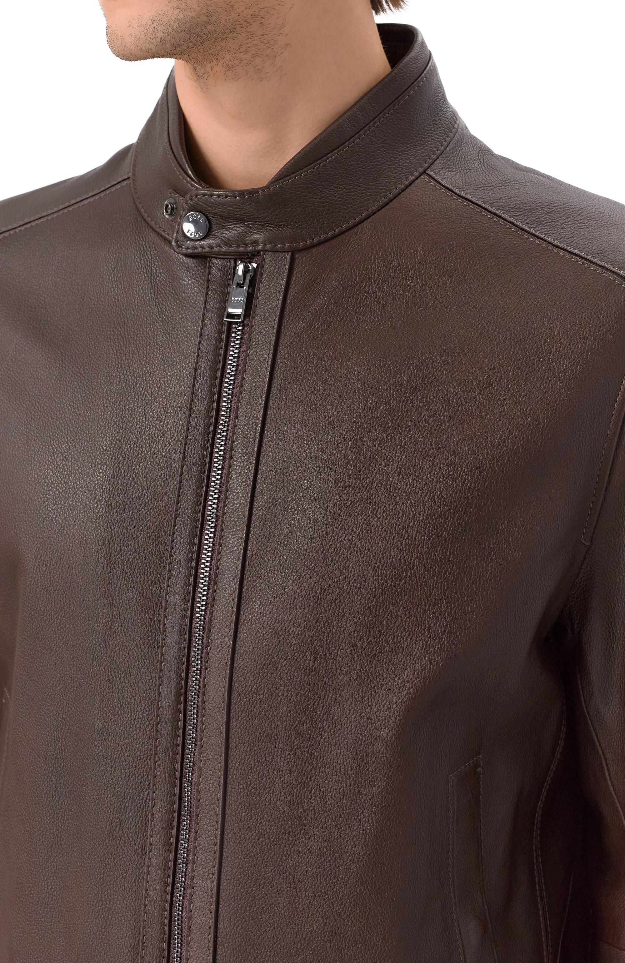 Кожаная куртка BOSS, арт. 50532475, фото 5