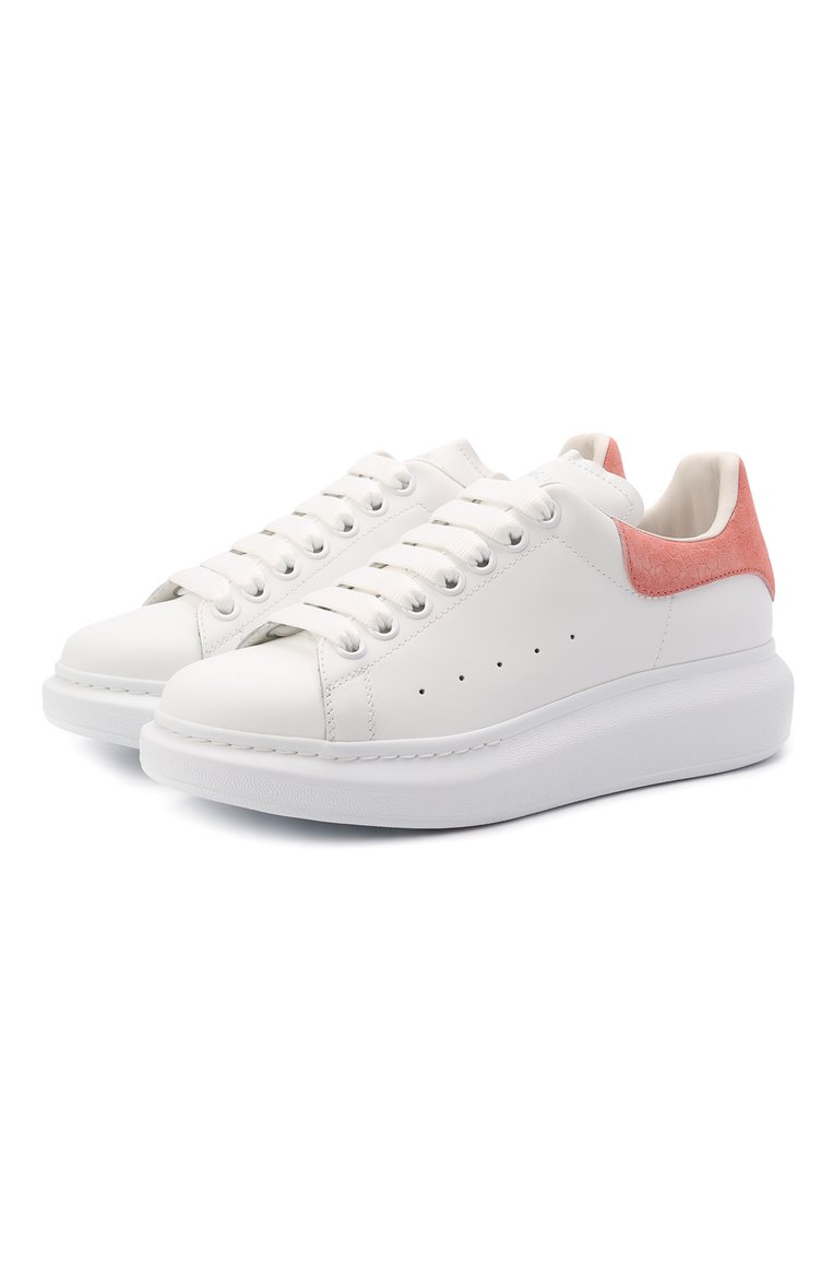Кожаные кеды oversized ALEXANDER MCQUEEN, арт. 650788/WHZ4K, фото 1