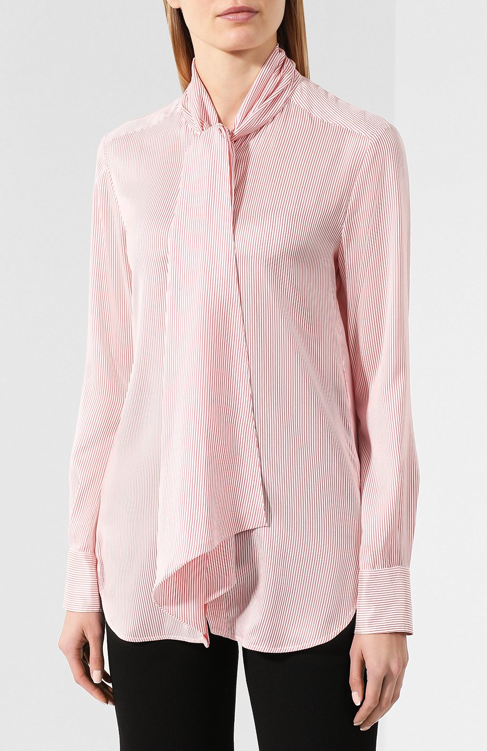 Шелковая блузка KITON, арт. D38455K09S66, фото 3