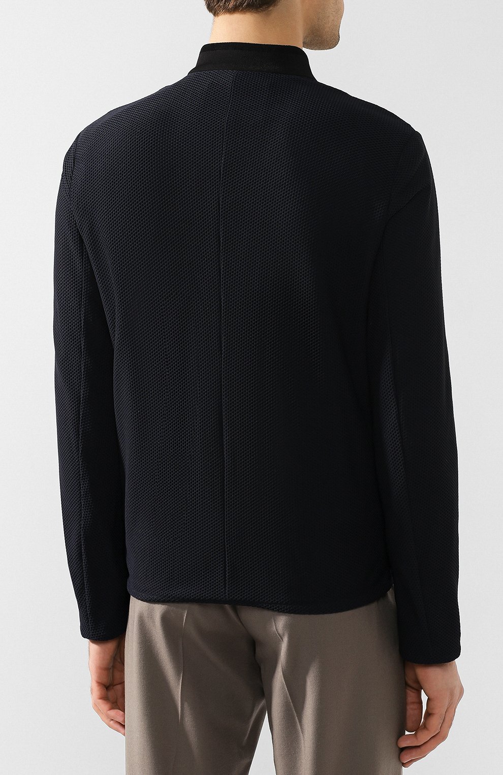 Куртка на косой молнии GIORGIO ARMANI, арт. 9SG0B01D/J0008, фото 4