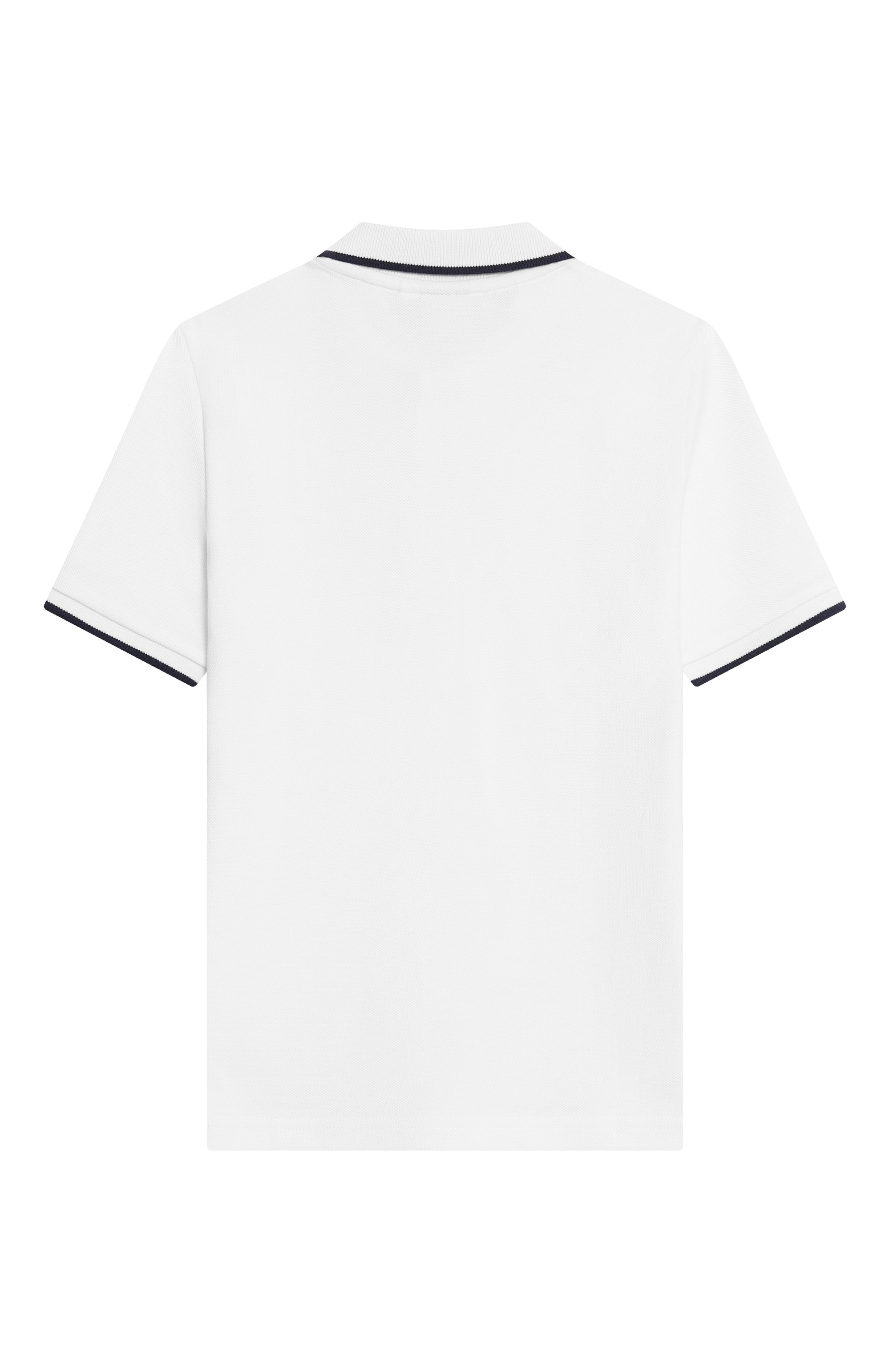 Хлопковое поло BOSS, арт. J25P26, фото 2