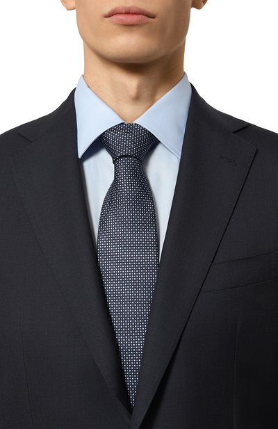 Шелковый галстук ZEGNA, арт. 1P8/Z8W02TA8, фото 2