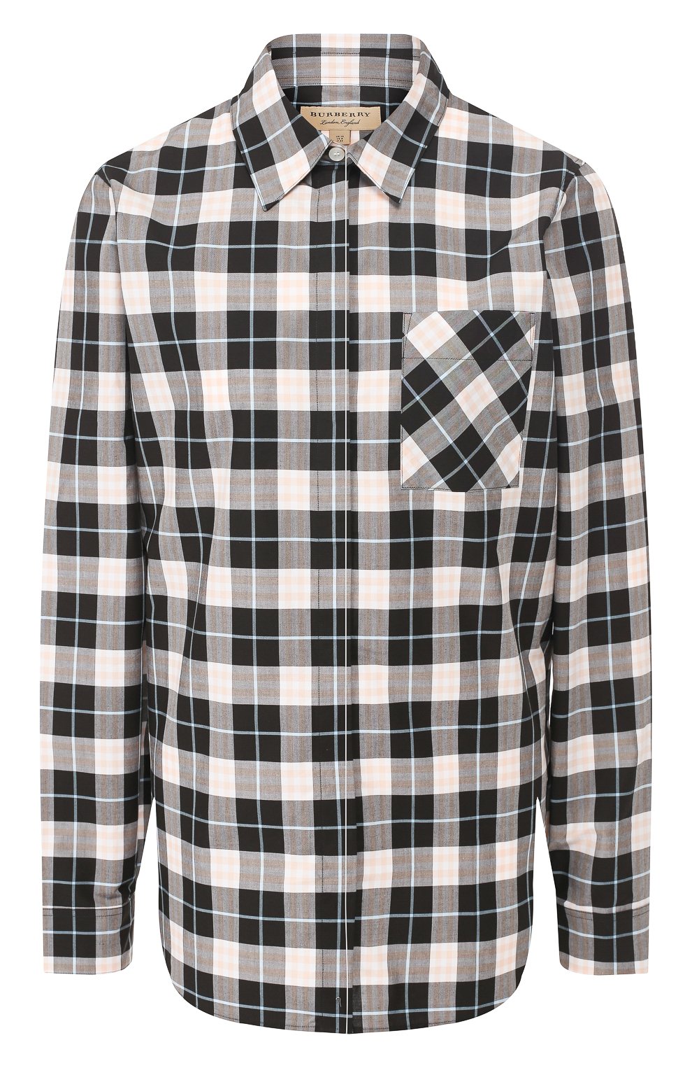 Хлопковая рубашка BURBERRY, арт. 8006685, фото 1