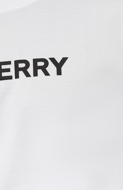 Хлопковая футболка BURBERRY, арт. 8055309, фото 5