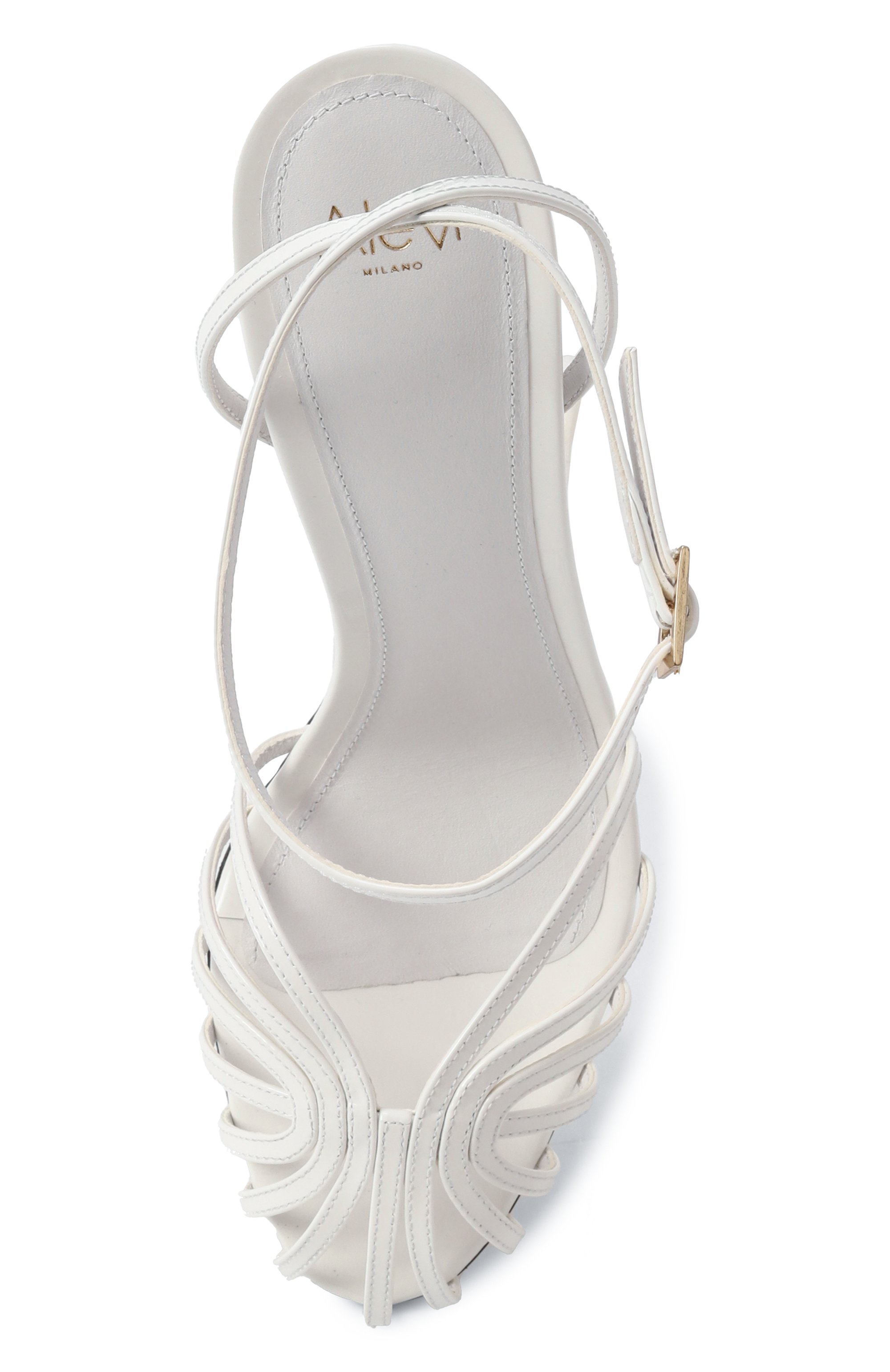 Кожаные босоножки ally 95 ALEVI MILANO, арт. L23SC005.R.0004106, фото 6