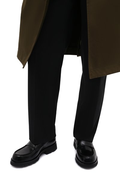 Кожаные пенни-лоферы SANTONI, арт. MCIG17492JM2BPWCN01, фото 3