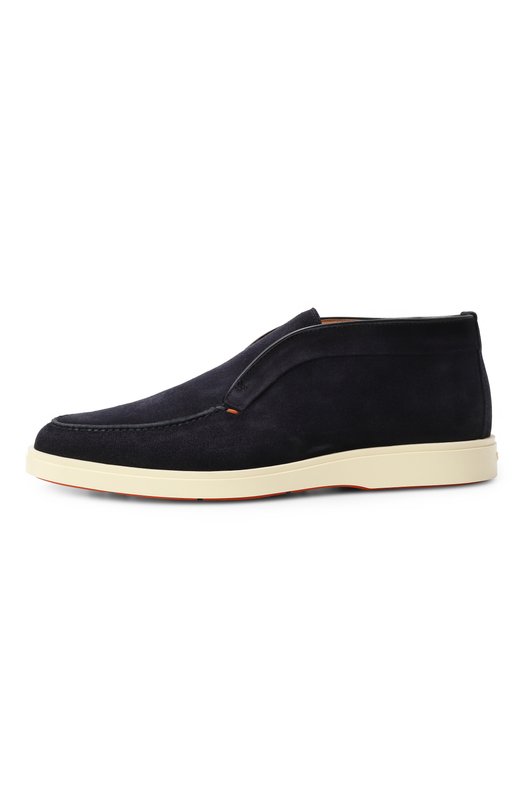 Замшевые ботинки Detroit Santoni MGDG17823TICBGEX Синий  MGDG17823TICBGEX Фото 4