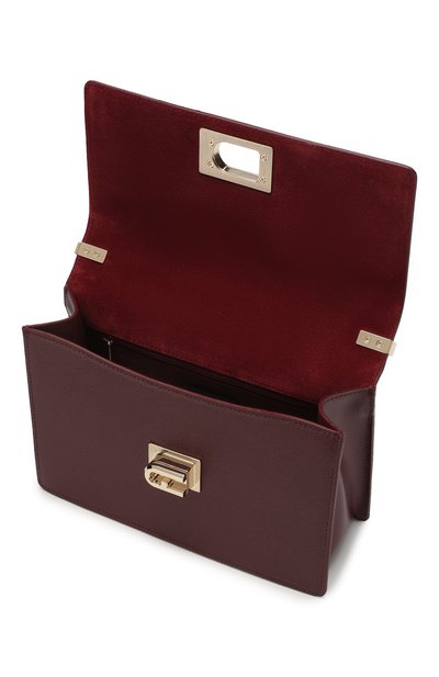 Сумка 1927 small FURLA бордового цвета по цене 33600 руб., арт. BAFI/ARE, фото 4 Сумка 1927 small FURLA, арт. BAFI/ARE, фото 4