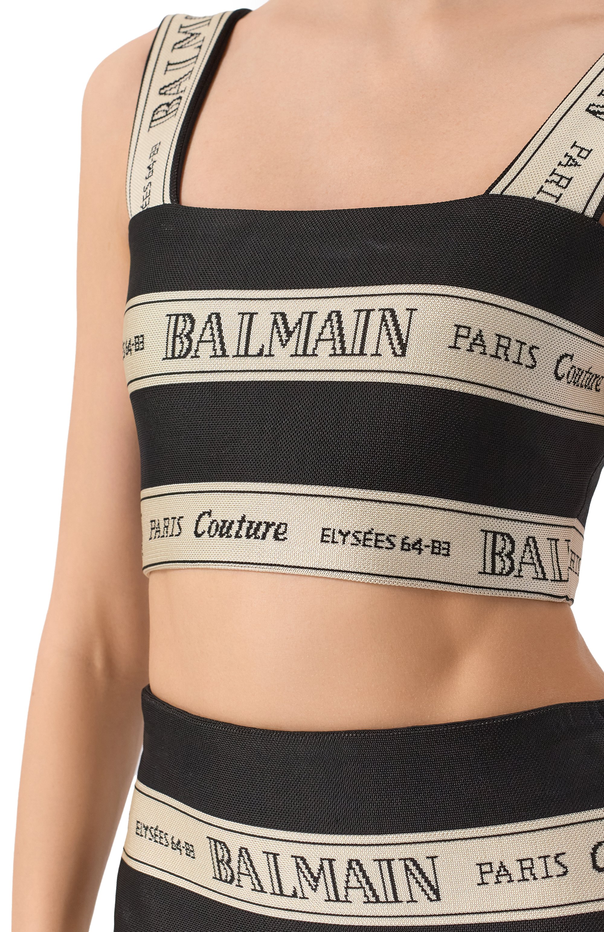 Топ из вискозы BALMAIN, арт. EF1AA370/JJ95, фото 5