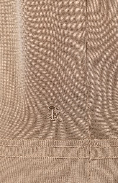 Шелковый джемпер STEFANO RICCI бежевого цвета по цене 92400 руб., арт. K616215G10/F24101, фото 5 Шелковый джемпер STEFANO RICCI, арт. K616215G10/F24101, фото 5