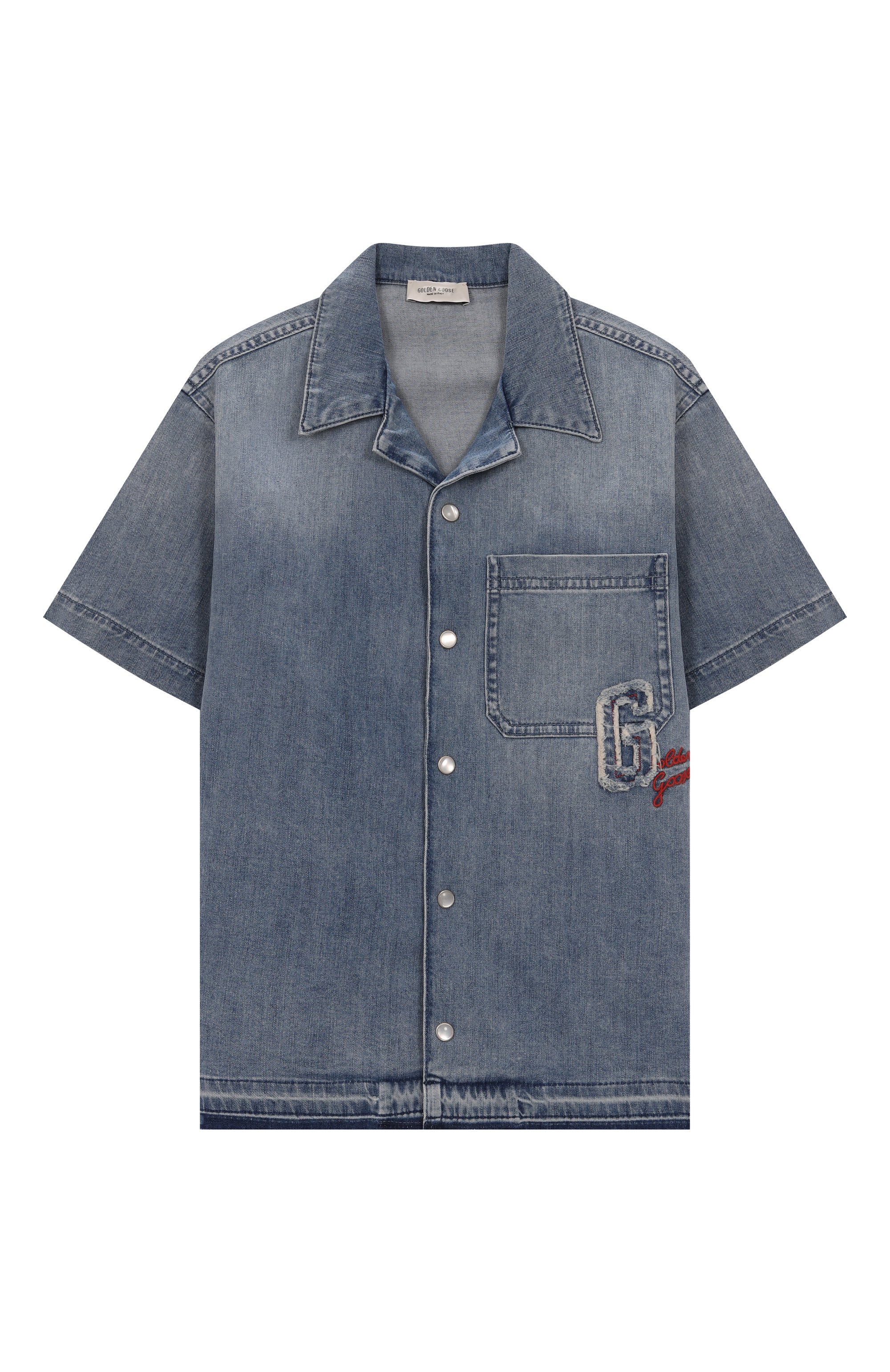 Джинсовая рубашка GOLDEN GOOSE DELUXE BRAND, арт. GKP02217.P001936, фото 1